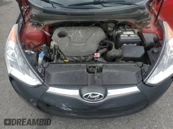 2013 Hyundai Veloster w/Black Int с VIN KMHTC6AD3DU172901, выставлен на аукционе Copart как лот 82373925 с пробегом 91 126 миль миль и Списание • Salvage title. История ставок и продаж доступна на DreamBid. Изображение 11.