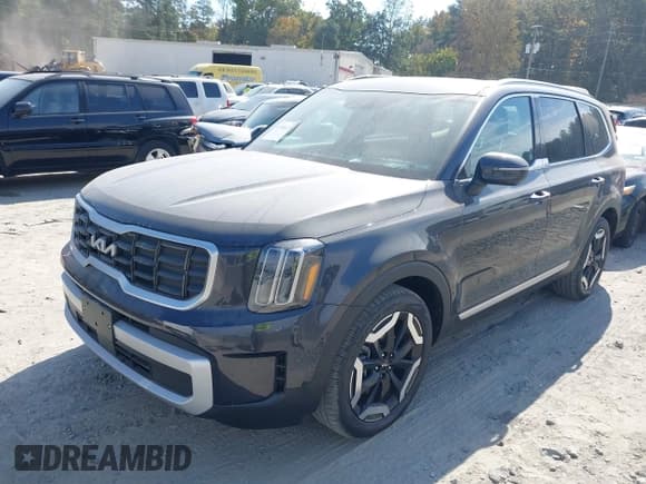✅ 2025 Kia Telluride S • VIN: 5XYP6DGC3SG694734 • Lot: 43486739. Listed on IAAI with 2,197 mi. Free auction sales archive from the USA and detailed vehicle history report at DreamBid. Image 2.