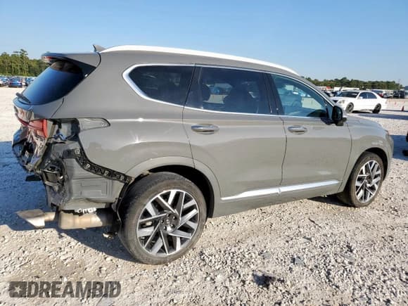 ✅ 2022 Hyundai Santa Fe Calligraphy • VIN: 5NMS54AL7NH450858 • Lot: 86170975. Listed on Copart with 64,864 mi. Free auction sales archive from the USA and detailed vehicle history report at DreamBid. Image 3.