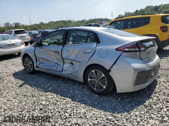 ✅ 2022 Hyundai Ioniq SEL • VIN: KMHC75LD0NU282687 • Lot: 66460035. Listed on Copart with 41,993 mi. Free auction sales archive from the USA and detailed vehicle history report at DreamBid. Image 2.