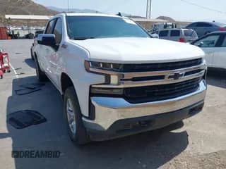 2020 Chevrolet Silverado 1500 LT z VIN 3GCUYDED2LG162791, wystawiony jako IAAI lot #42588406 z przebiegiem 122 936 mil mil oraz . Historia ofert i sprzedaży dostępna na DreamBid. Obrazek 1.