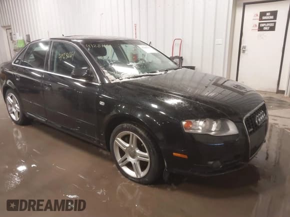 ✅ 2008 Audi A4 2.0T • VIN: WAUDF78E18A032709 • Лот: 41281161. Опубликован ранее на IAAI с пробегом 151 764 миль. Бесплатный доступ к архиву аукционных продаж из США и подробный отчёт об истории автомобиля на DreamBid. Изображение 1.
