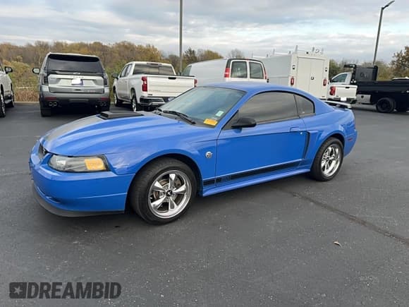 ✅ 2004 Ford Mustang Premium Mach 1 • VIN: 1FAFP42R74F131623 • Lot: 92110565. Listed on Copart with 52,491 mi. Free auction sales archive from the USA and detailed vehicle history report at DreamBid. Image 2.