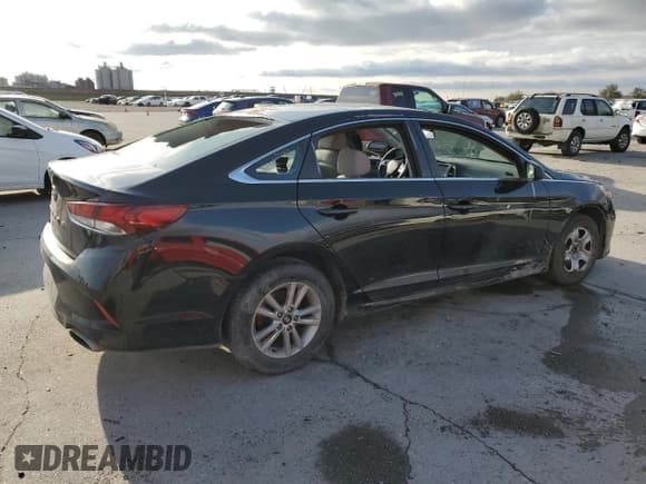 ✅ 2019 Hyundai Sonata SE • VIN: 5NPE24AF7KH787335 • Lot: 38764773. Listed on Copart with 29,033 mi. Free auction sales archive from the USA and detailed vehicle history report at DreamBid. Image 3.