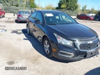 ✅ 2015 Chevrolet Cruze LT • VIN: 1G1PC5SB9F7138291 • Lot: 43407720. Listed on IAAI with 88,604 mi. Free auction sales archive from the USA and detailed vehicle history report at DreamBid. Image 1.