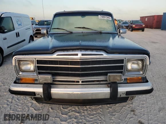 ✅ 1989 Jeep Grand Wagoneer • VIN: 1J4GS5875KP101837 • Лот: 74897344. Опубликован ранее на Copart с пробегом 163 342 миль. Бесплатный доступ к архиву аукционных продаж из США и подробный отчёт об истории автомобиля на DreamBid. Изображение 5.