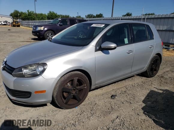 ✅ 2013 Volkswagen Golf w/Conv & Sunroof • VIN: WVWDB7AJXDW129765 • Lot: 57596485. Listed on Copart with 99,349 mi. Free auction sales archive from the USA and detailed vehicle history report at DreamBid. Image 1.