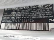 ✅ 2001 Mercedes-Benz S 320/430/500 • VIN: WDBNG75J11A193426 • Lot: 42499393. Listed on IAAI with Not provided. Free auction sales archive from the USA and detailed vehicle history report at DreamBid. Image 9.