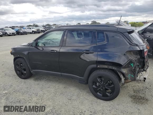 ✅ 2021 Jeep Compass Altitude • VIN: 3C4NJCBB0MT518766 • Lot: 84375315. Listed on Copart with 92,763 mi. Free auction sales archive from the USA and detailed vehicle history report at DreamBid. Image 2.