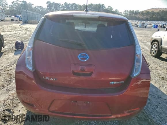 ✅ 2015 Nissan LEAF SL • VIN: 1N4AZ0CP4FC330224 • Lot: 96200925. Listed on Copart with 30,775 mi. Free auction sales archive from the USA and detailed vehicle history report at DreamBid. Image 6.