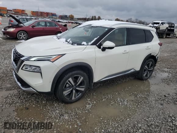 ✅ 2023 Nissan Rogue Platinum • VIN: JN8BT3DD2PW305073 • Lot: 90895915. Listed on Copart with 18,912 mi. Free auction sales archive from the USA and detailed vehicle history report at DreamBid. Image 1.