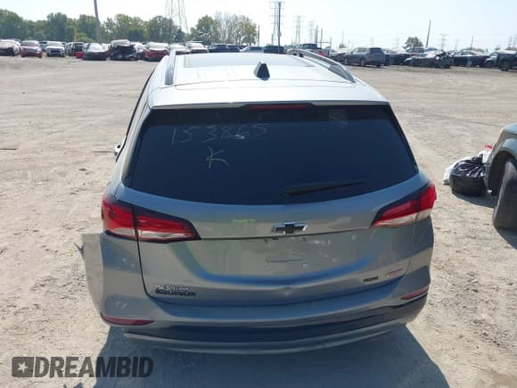 ✅ 2024 Chevrolet Equinox RS • VIN: 3GNAXWEG3RS153865 • Lot: 43251728. Listed on IAAI with 18,135 mi. Free auction sales archive from the USA and detailed vehicle history report at DreamBid. Image 15.