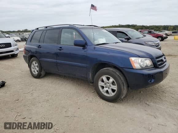 2003 Toyota Highlander Limited z VIN JTEGF21AX30085817, wystawiony jako Copart lot #82411615 z przebiegiem 64 773 mil mil oraz Szkoda całkowita • Salvage title. Historia ofert i sprzedaży dostępna na DreamBid. Obrazek 4.