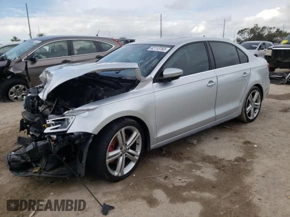 ✅ 2015 Volkswagen Jetta GLI SE • VIN: 3VW4S7AJ3FM263999 • Lot: 82113763. Listed on Copart with 96,436 mi. Free auction sales archive from the USA and detailed vehicle history report at DreamBid. Image 1.