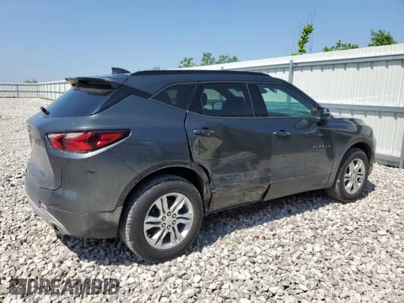 2019 Chevrolet Blazer with VIN 3GNKBBRA2KS649098, listed as a Copart auction lot 55813104 with 89,866 mi miles and . Bid and sale history available at DreamBid. Image 3.