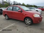 ✅ 2007 Chevrolet Aveo LT • VIN: KL1TG56667B171567 • Lot: 58688855. Wystawiony na Copart z przebiegiem 82 049 mil. Bezpłatny archiwum sprzedaży aukcyjnych z USA i szczegółowy raport historii pojazdu na DreamBid. Zdjęcie 4.