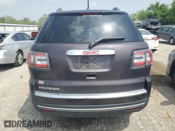 ✅ 2016 GMC Acadia SLT • VIN: 1GKKRSKD9GJ222958 • Lot: 56551615. Listed on Copart with Not provided. Free auction sales archive from the USA and detailed vehicle history report at DreamBid. Image 6.