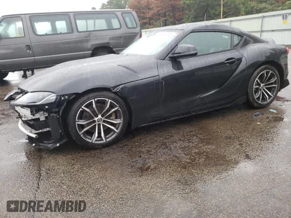 ✅ 2021 Toyota Supra 2.0 • VIN: WZ1DB2C07MW045072 • Lot: 69340803. Listed on Copart with 53,242 mi. Free auction sales archive from the USA and detailed vehicle history report at DreamBid. Image 1.