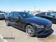 ✅ 2023 Genesis G70 2.0T • VIN: KMTG34TA3PU132398 • Lot: 42497066. Listed on IAAI with 34,759 mi. Free auction sales archive from the USA and detailed vehicle history report at DreamBid. Image 1.