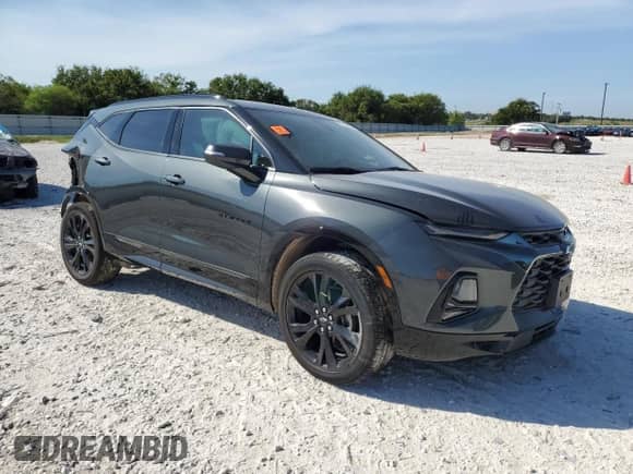 2020 Chevrolet Blazer RS with VIN 3GNKBERS1LS535511, listed as a Copart auction lot 67604624 with 40,437 mi miles and Salvage title. Bid and sale history available at DreamBid. Image 4.
