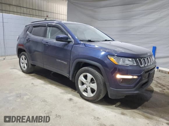 ✅ 2021 Jeep Compass Latitude • VIN: 3C4NJDBB4MT562887 • Lot: 62269165. Wystawiony na Copart z przebiegiem 32 144 mil. Bezpłatny archiwum sprzedaży aukcyjnych z USA i szczegółowy raport historii pojazdu na DreamBid. Zdjęcie 4.
