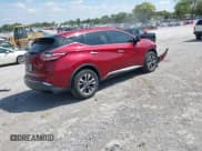 ✅ 2017 Nissan Murano SL • VIN: 5N1AZ2MH2HN146741 • Lot: 43229282. Wystawiony na IAAI z przebiegiem 156 711 mil. Bezpłatny archiwum sprzedaży aukcyjnych z USA i szczegółowy raport historii pojazdu na DreamBid. Zdjęcie 4.