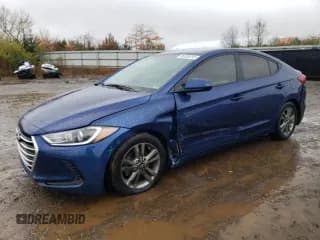 ✅ 2017 Hyundai Elantra SE • VIN: 5NPD84LF3HH023126 • Lot: 90838295. Listed on Copart with 143,036 mi. Free auction sales archive from the USA and detailed vehicle history report at DreamBid. Image 1.