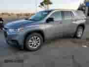 2018 Chevrolet Traverse LS with VIN 1GNEVFKW2JJ179107, listed as a Copart auction lot 81026935 with 123,267 mi miles and Clean title. Bid and sale history available at DreamBid. Image 1.