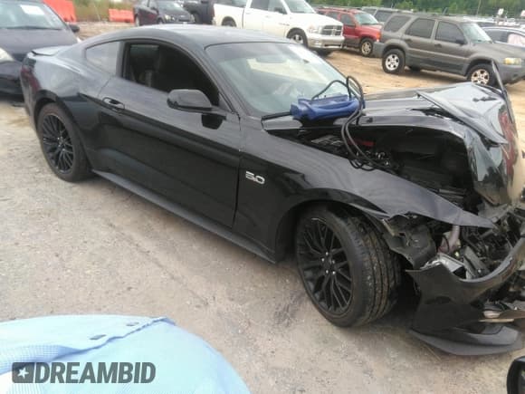 ✅ 2017 Ford Mustang GT • VIN: 1FA6P8CF4H5224462 • Lot: 42297936. Listed on IAAI with 133,966 mi. Free auction sales archive from the USA and detailed vehicle history report at DreamBid. Image 1.