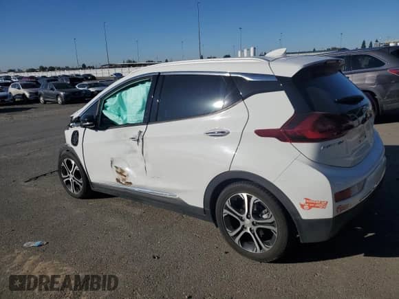 ✅ 2017 Chevrolet Bolt EV Premier • VIN: 1G1FX6S06H4143036 • Lot: 87405725. Listed on Copart with 82,027 mi. Free auction sales archive from the USA and detailed vehicle history report at DreamBid. Image 2.