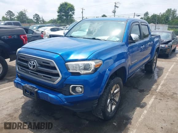 ✅ 2016 Toyota Tacoma Limited • VIN: 3TMGZ5AN1GM006215 • Лот: 42396364. Опубликован ранее на IAAI с пробегом 141 445 миль. Бесплатный доступ к архиву аукционных продаж из США и подробный отчёт об истории автомобиля на DreamBid. Изображение 2.