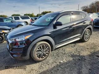 ✅ 2021 Hyundai Tucson Limited • VIN: KM8J3CAL2MU321375 • Лот: 90036695. Опубликован ранее на Copart с пробегом 78 118 миль. Бесплатный доступ к архиву аукционных продаж из США и подробный отчёт об истории автомобиля на DreamBid. Изображение 1.