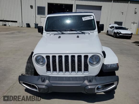 ✅ 2020 Jeep Gladiator Overland • VIN: 1C6HJTFG3LL129835 • Lot: 53451795. Listed on Copart with 48,088 mi. Free auction sales archive from the USA and detailed vehicle history report at DreamBid. Image 5.