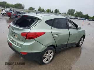 2013 Hyundai Tucson GLS z VIN KM8JU3AC4DU546815, wystawiony jako Copart lot #60543454 z przebiegiem 158 613 mil mil oraz Szkoda całkowita • Salvage title. Historia ofert i sprzedaży dostępna na DreamBid. Obrazek 3.