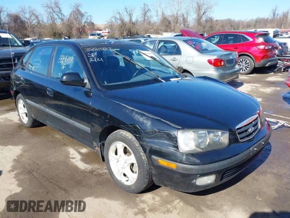 2002 Hyundai Elantra GT with VIN KMHDN55D62U036701, listed as a IAAI auction lot 38815188 with 163,101 mi miles and . Bid and sale history available at DreamBid. Image 1.