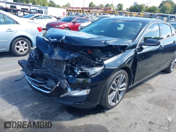 2022 Chevrolet Malibu LT with VIN 1G1ZD5ST0NF167620, listed as a IAAI auction lot 43204933 with 83,542 mi miles and . Bid and sale history available at DreamBid. Image 6.