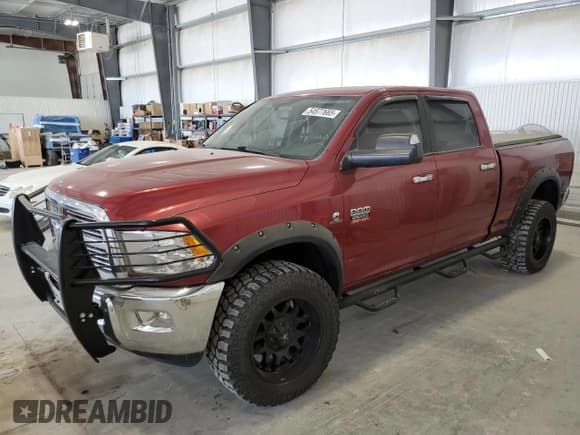 ✅ 2012 Ram 2500 Big Horn • VIN: 3C6UD5DL9CG302160 • Lot: 54577665. Listed on Copart with 177,557 mi. Free auction sales archive from the USA and detailed vehicle history report at DreamBid. Image 1.