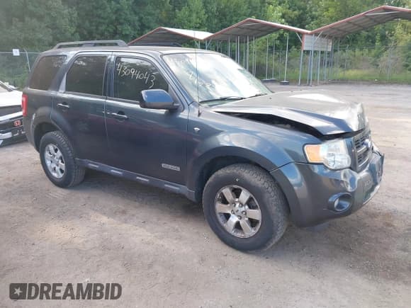 ✅ 2008 Ford Escape Limited • VIN: 1FMCU94198KB08475 • Lot: 43094043. Wystawiony na IAAI z przebiegiem 188 271 mil. Bezpłatny archiwum sprzedaży aukcyjnych z USA i szczegółowy raport historii pojazdu na DreamBid. Zdjęcie 1.