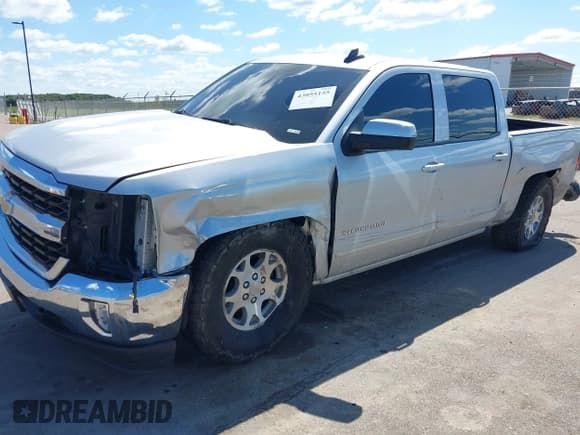 ✅ 2017 Chevrolet Silverado 1500 LT • VIN: 3GCUKREC2HG165025 • Lot: 43055155. Listed on IAAI with 160,381 mi. Free auction sales archive from the USA and detailed vehicle history report at DreamBid. Image 6.