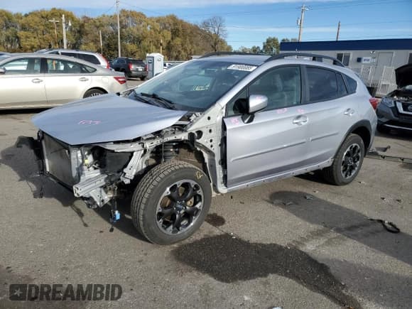 ✅ 2021 Subaru Crosstrek Premium • VIN: JF2GTAEC8M8376985 • Lot: 91900085. Listed on Copart with 73,402 mi. Free auction sales archive from the USA and detailed vehicle history report at DreamBid. Image 1.