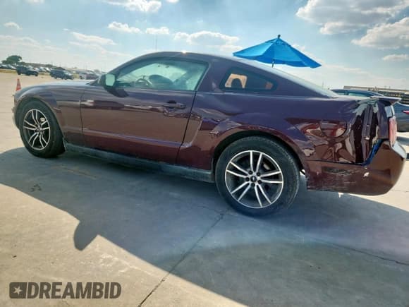 ✅ 2007 Ford Mustang Deluxe • VIN: 1ZVFT80N875210674 • Lot: 84933095. Listed on Copart with 204,834 mi. Free auction sales archive from the USA and detailed vehicle history report at DreamBid. Image 2.