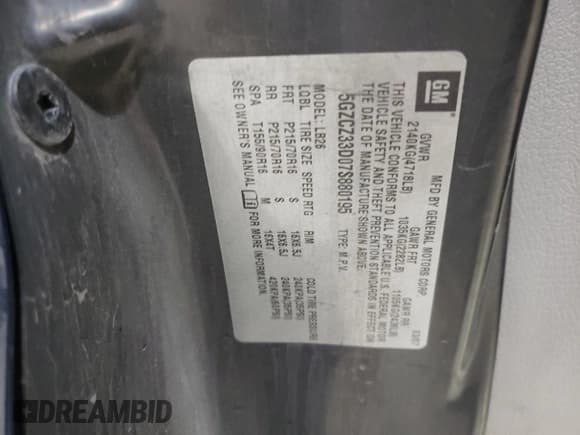 ✅ 2007 Saturn VUE I4 • VIN: 5GZCZ33D07S880195 • Lot: 88253945. Wystawiony na Copart z przebiegiem 132 493 mil. Bezpłatny archiwum sprzedaży aukcyjnych z USA i szczegółowy raport historii pojazdu na DreamBid. Zdjęcie 15.