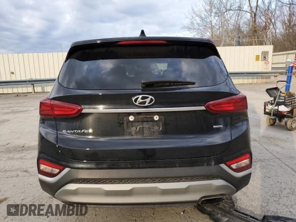 ✅ 2020 Hyundai Santa Fe SEL • VIN: 5NMS3CAD9LH271761 • Lot: 41629273. Listed on Copart with 34,179 mi. Free auction sales archive from the USA and detailed vehicle history report at DreamBid. Image 6.