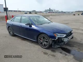 ✅ 2021 Audi S4 Premium Plus • VIN: WAUB4AF45MA068501 • Lot: 41861524. Listed on IAAI with 37,763 mi. Free auction sales archive from the USA and detailed vehicle history report at DreamBid. Image 1.