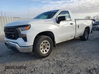 ✅ 2023 Chevrolet Silverado 1500 Work Truck • VIN: 3GCNAAED1PG328523 • Lot: 93056975. Wystawiony na Copart z przebiegiem 44 103 mil. Bezpłatny archiwum sprzedaży aukcyjnych z USA i szczegółowy raport historii pojazdu na DreamBid. Zdjęcie 1.