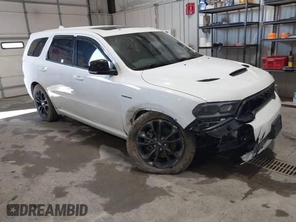 2021 Dodge Durango R/T with VIN 1C4SDJCT3MC541153, listed as a IAAI auction lot 41864730 with 39,859 mi miles and . Bid and sale history available at DreamBid. Image 1.