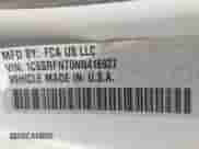 2022 Ram 1500 Tradesman z VIN 1C6SRFNT0NN416927, wystawiony jako IAAI lot #42019996 z przebiegiem 91 025 mil mil oraz . Historia ofert i sprzedaży dostępna na DreamBid. Obrazek 9.