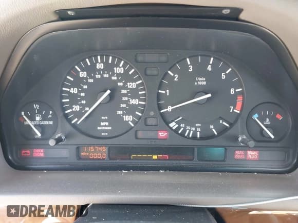 ✅ 1995 BMW 5 Series 525i • VIN: WBAHD6327SGK80126 • Lot: 42876298. Wystawiony na IAAI z przebiegiem 115 745 mil. Bezpłatny archiwum sprzedaży aukcyjnych z USA i szczegółowy raport historii pojazdu na DreamBid. Zdjęcie 7.