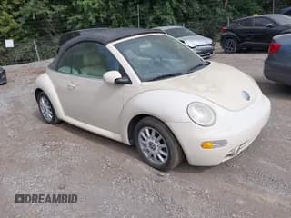 ✅ 2005 Volkswagen Beetle GLS • VIN: 3VWCM31Y35M315173 • Lot: 43537168. Wystawiony na IAAI z przebiegiem 112 090 mil. Bezpłatny archiwum sprzedaży aukcyjnych z USA i szczegółowy raport historii pojazdu na DreamBid. Zdjęcie 1.