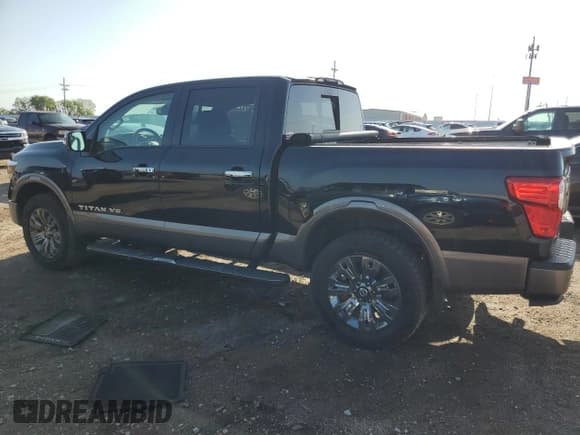 ✅ 2019 Nissan Titan Platinum Reserve • VIN: 1N6AA1E50KN515286 • Lot: 61407305. Listed on Copart with 31,686 mi. Free auction sales archive from the USA and detailed vehicle history report at DreamBid. Image 2.